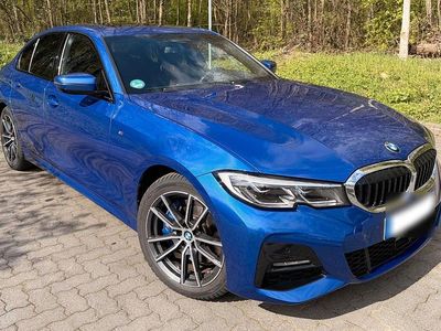 Usata BMW 330e M Sport 292 CV (214 kW) 2019 Blu Berlina
