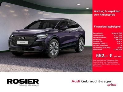 Usata Audi Q4 Sportback e-tron Sport 125 kW (170 CV) 2023 Viola SUV