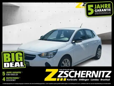 Gebraucht Opel Corsa Edition 101 PS (74 kW) 2023 Jade weiss/arktis weiss Kleinwagen