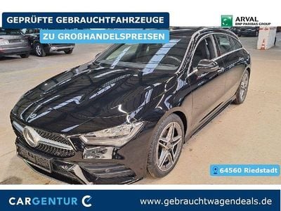Gebraucht Mercedes CLA180 Shooting Brake AMG line 136 PS (100 kW) 2023 Nachtschwarz unilack Kombi