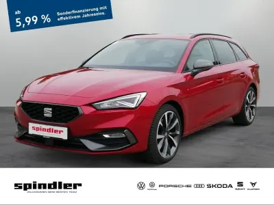 Używany Seat Leon ST Beats 150 KM (110 kW) 2020 Czerwony Kombi