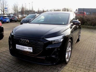 Schwarz Gebraucht 2023 Audi Q4 Sportback e-tron S-Line SUV | 33.950 € (Guter Preis)