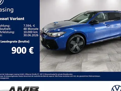 Neu VW Passat R-line 193 PS (141 kW) 2026 Reef blue metallic grenadillsc Kombi