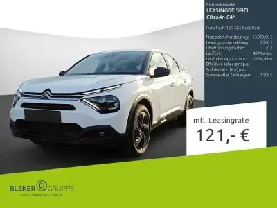 Gebraucht Citroën C4 Feel 131 PS (96 kW) 2023 Weiß SUV
