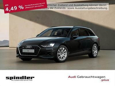 Schwarz (mythosschwarz metallic) Gebraucht 2024 Audi A4 Ambiente Kombi | 40.481 € (Teuer)