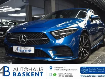 Gebraucht Mercedes CLS220 AMG line 194 PS (142 kW) 2022 Blau Coupé