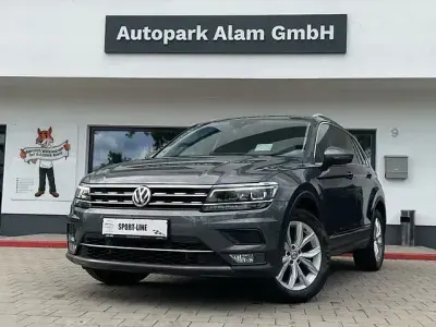 Gebraucht VW Tiguan Highline 150 PS (110 kW) 2018 Grau SUV