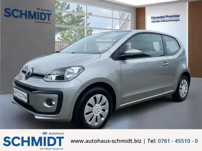 Gebraucht VW up! Move 60 PS (44 kW) 2018 Silber Kleinwagen