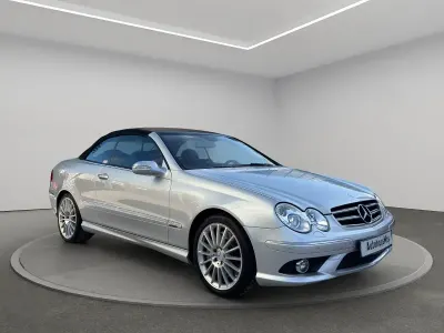 Gebraucht Mercedes CLK350 AMG 272 PS (200 kW) 2007 Silber Cabrio