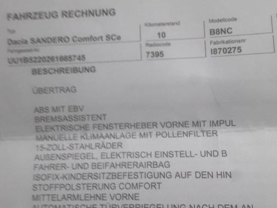 Gebraucht Dacia Sandero 73 PS (53 kW) 2018 Braun Limousine