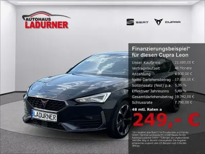 Gebraucht Cupra Leon Basis 150 PS (110 kW) 2023 Schwarz Limousine