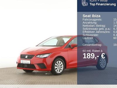 Gebraucht Seat Ibiza Style 95 PS (69 kW) 2022 Rot Limousine
