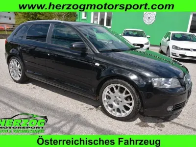 Gebraucht Audi A3 S-Line 140 PS (102 kW) 2007 Schwarz Kleinwagen
