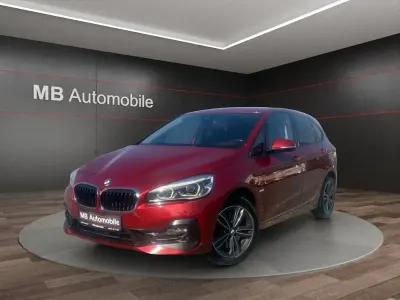 Gebraucht BMW 225 Active Tourer Sport Line 231 PS (169 kW) 2018 Rot Van / Kleinbus