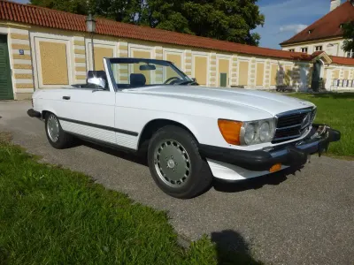 Gebraucht Mercedes 560 242 PS (177 kW) 1988 Weiß Cabrio