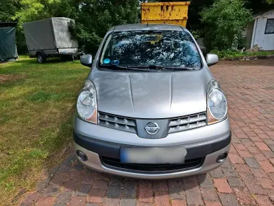 Gebraucht Nissan Note Acenta 88 PS (64 kW) 2007 Silber Kleinwagen