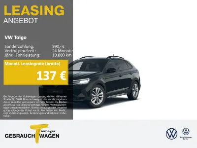 Gebraucht VW Taigo Goal 116 PS (85 kW) 2025 Schwarz SUV