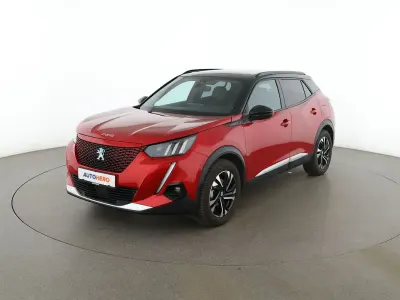 Second-hand Peugeot e-2008 GTi 100 kW (136 CP) 2021 Roșu SUV
