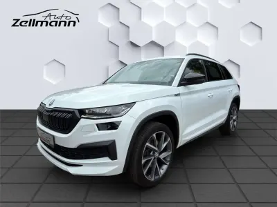 Gebraucht Skoda Kodiaq SportLine 200 PS (147 kW) 2023 Weiss SUV
