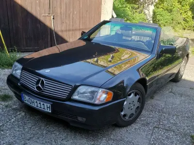 Gebraucht Mercedes SL300 190 PS (139 kW) 1991 Schwarz Cabrio