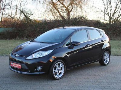 Gebraucht Ford Fiesta 82 PS (60 kW) 2012 Schwarz Limousine