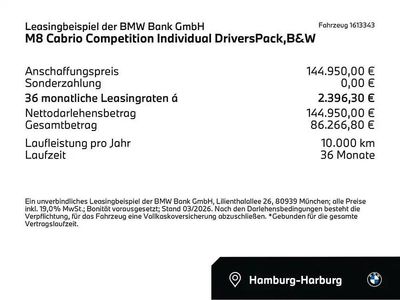 Second-hand BMW M8 Sport Line 625 CP (459 kW) 2024 Verde Cabrio