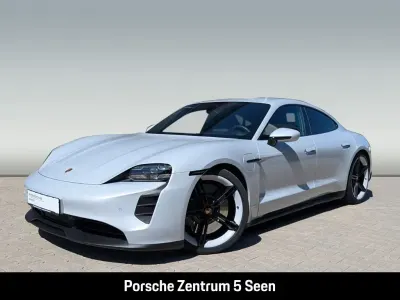 Begagnad Porsche Taycan 4S Chrono 419 kW (571 HK) 2022 Grå Sedan
