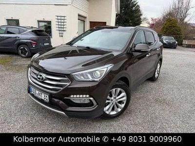 Brugt Hyundai Santa Fe 200 HK (147 kW) 2018 Brun SUV