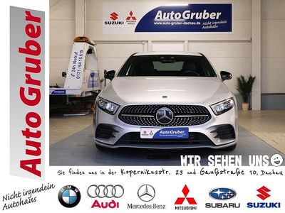 Silber Gebraucht 2021 Mercedes A200 AMG line Limousine | 26.990 € (Fairer Preis)