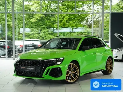 Brugt Audi RS3 Sport 400 HK (294 kW) 2022 Grøn Sedan