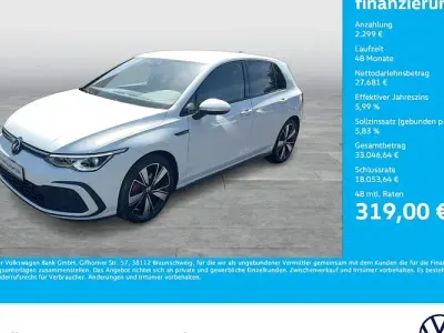 Gebraucht VW Golf VIII GTD 200 PS (147 kW) 2024 Weiß Limousine