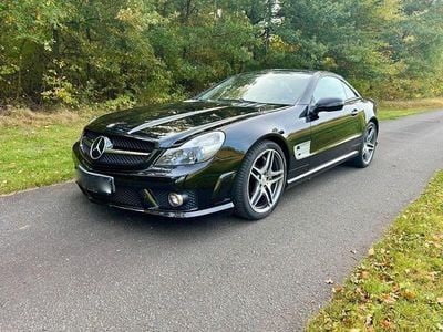 Gebraucht Mercedes SL63 AMG AMG 525 PS (386 kW) 2010 Schwarz Cabrio