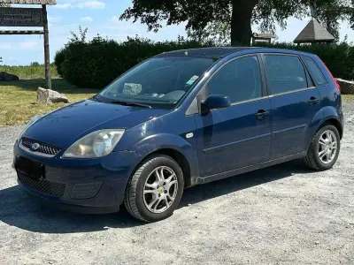 Gebraucht Ford Fiesta Style 69 PS (50 kW) 2008 Blau Kleinwagen