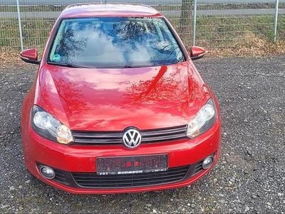Gebraucht VW Golf VI Style 140 PS (102 kW) 2010 Rot Kleinwagen