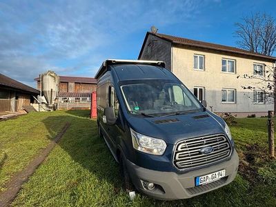 Gebraucht Ford Transit 125 PS (91 kW) 2015 Blau Van / Kleinbus