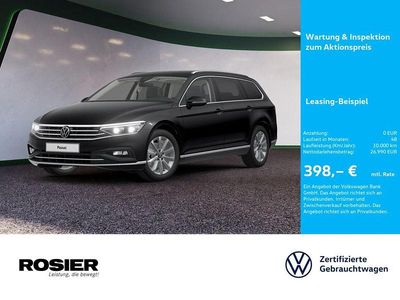 Usata VW Passat Elegance 150 CV (110 kW) 2021 Nero Station wagon