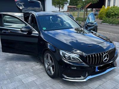 Schwarz Gebraucht 2017 Mercedes C180 Kombi | 20.000 € (Teuer)