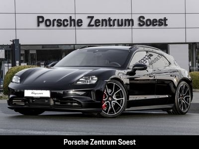 Gebraucht Porsche Taycan 4S Sport Turismo 439 kW (598 PS) 2025 Tiefschwarzmetallic Limousine