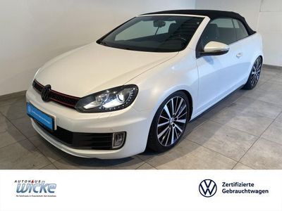 Weiß Gebraucht 2014 VW Golf Cabriolet GTI Cabrio | 16.990 € (Teuer)
