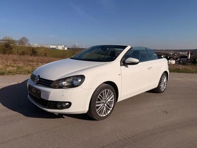 Gebraucht VW Golf Cabriolet 122 PS (89 kW) 2014 Weiß Cabrio