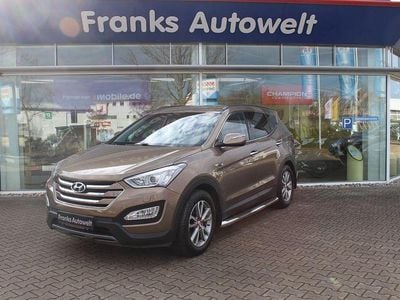 Gebraucht Hyundai Santa Fe Style 197 PS (144 kW) 2014 Beige SUV