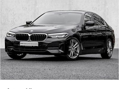 Begagnad BMW 520 Sport Line 208 HK (152 kW) 2022 Svart Sedan