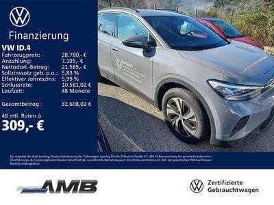 Gebraucht VW ID.4 Pure 125 kW (170 PS) 2024 Mondsteingrau SUV