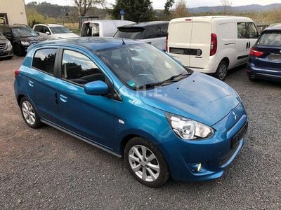 Gebraucht Mitsubishi Space Star 80 PS (58 kW) 2014 Blau Van / Kleinbus