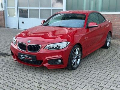 Usata BMW 220 M Sport 184 CV (135 kW) 2014 Rosso Coupé