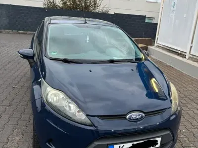Gebraucht Ford Fiesta Trend 60 PS (44 kW) 2009 Blau Kleinwagen