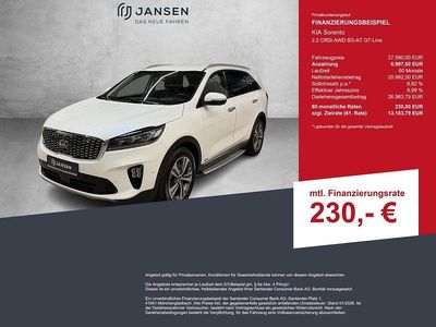 Gebraucht Kia Sorento GT-Line 200 PS (147 kW) 2019 Schwarz SUV