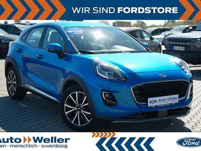 Second-hand Ford Puma Titanium 125 CP (91 kW) 2020 Albastru SUV