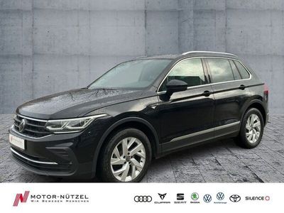 Gebraucht VW Tiguan Life 150 PS (110 kW) 2021 Deep black perleffekt SUV