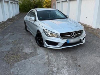 Brugt Mercedes CLA220 AMG 177 HK (130 kW) 2014 Sølv Sedan